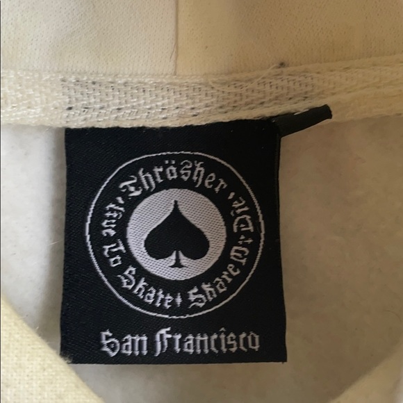Large white Thrasher hoodie limited edition!! - Picture 4 of 5